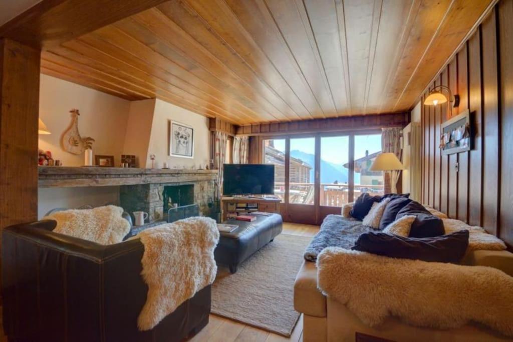 Ski-In, Chalet-Style Appt Central Verbier - 1 Min Walk To Lift 외부 사진