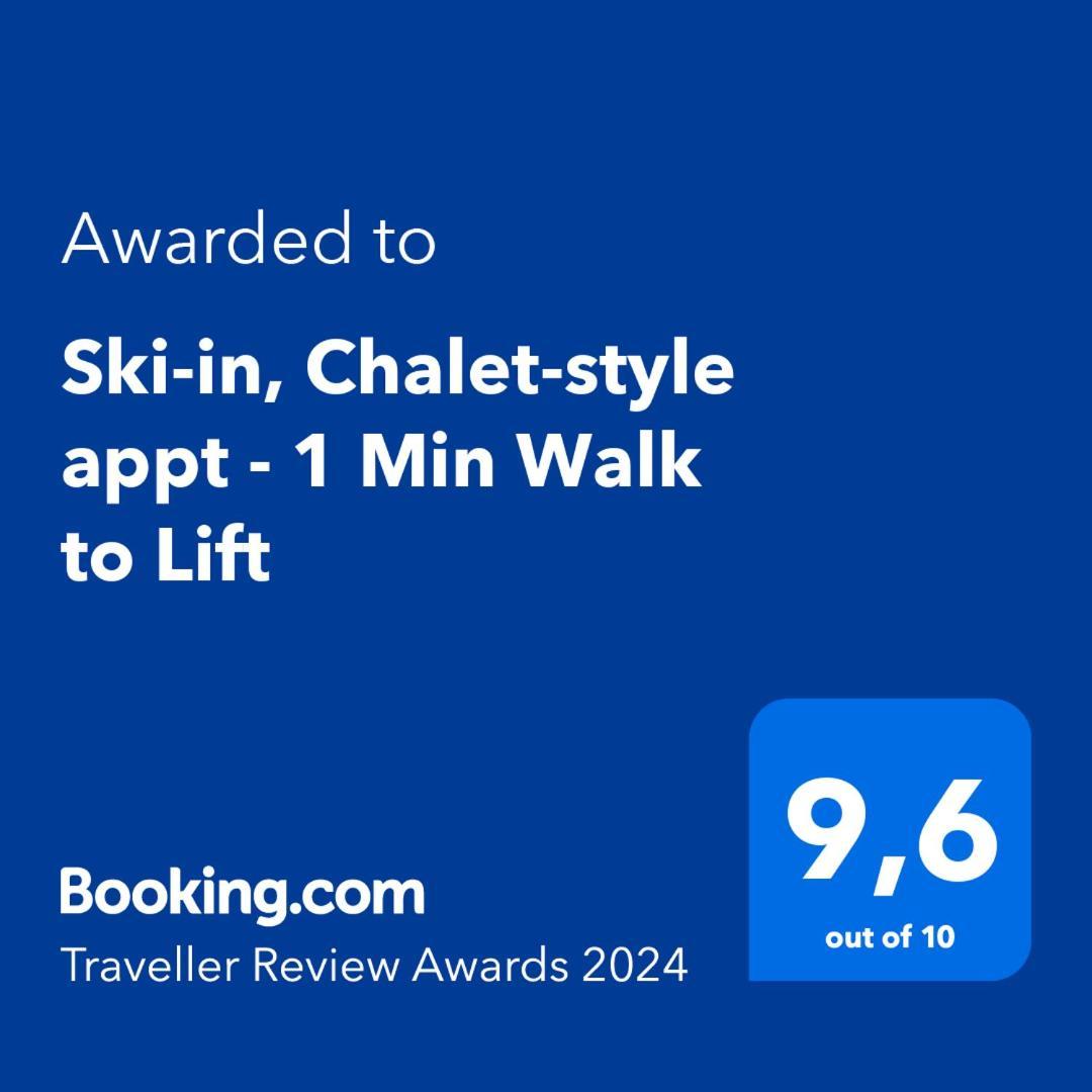 Ski-In, Chalet-Style Appt Central Verbier - 1 Min Walk To Lift 외부 사진